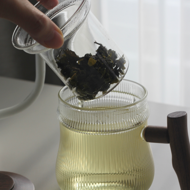 Glass Tea Mug (400ml / 13.5 oz)