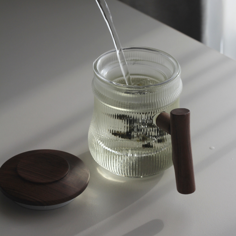 Glass Tea Mug (400ml / 13.5 oz)