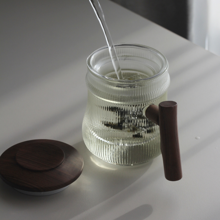 Glass Tea Mug (400ml / 13.5 oz)